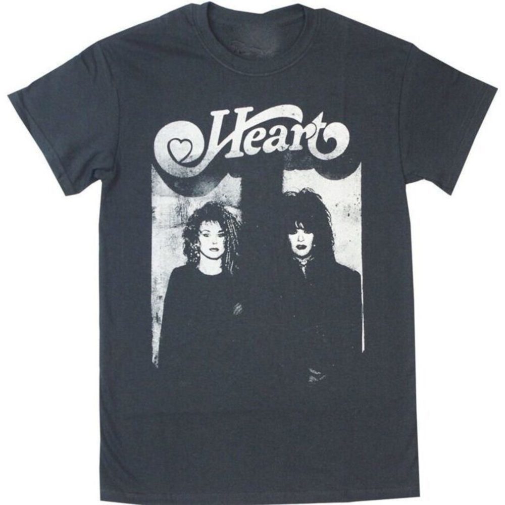 Vintage 90S Heart Band For Fans Shirt Vintage Heart Band Shirt